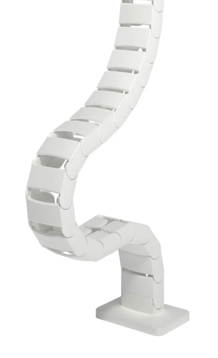 dataflex Kabelführung Kunststoff weiß