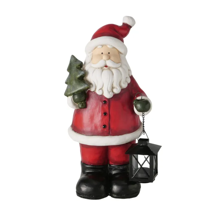 Deko Weihnachtsmann FIGUR GUSTY Eisen 20 x 17 x 39,5 cm
