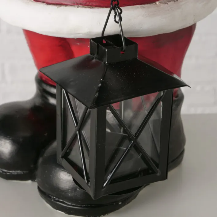 Deko Weihnachtsmann FIGUR GUSTY Eisen 20 x 17 x 39,5 cm