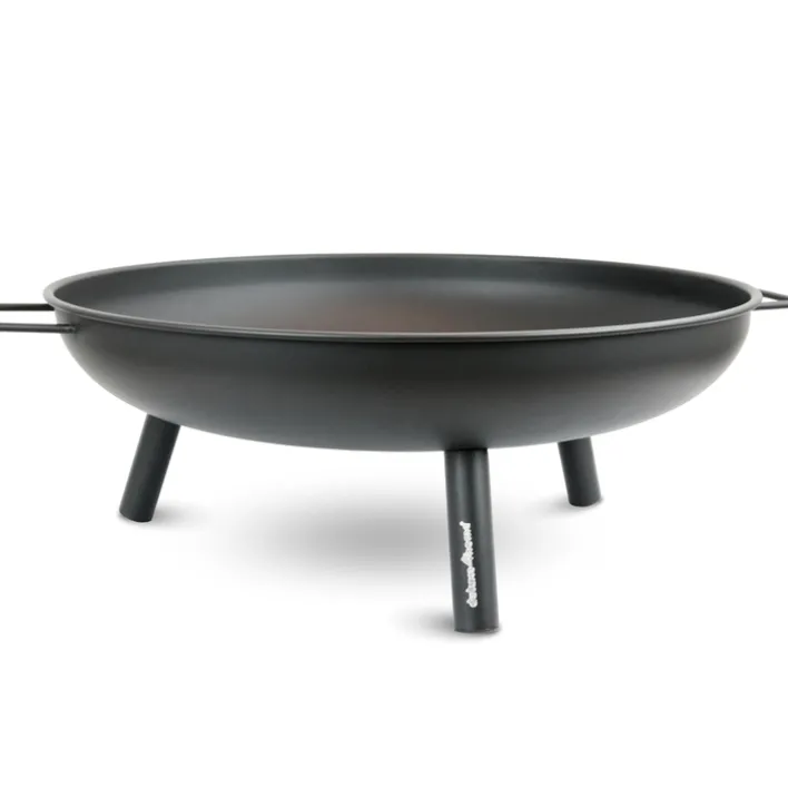 deluxe4home Feuerschale XL 58 cm schwarz