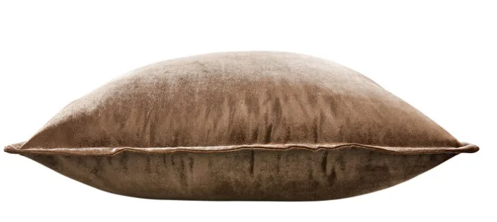 DONE Kissenhülle GLAM 65 x 65 cm taupe