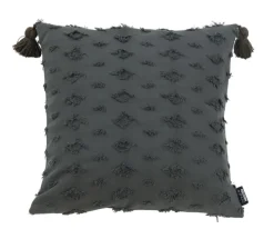 DONE Kissenhülle LUISE 45 x 45 cm anthrazit