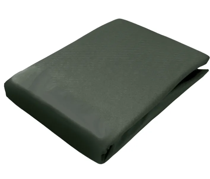 DORMISETE Jersey-Spannbettlaken 180-200 x 200 cm dunkelgrün