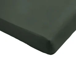 DORMISETE Jersey-Spannbettlaken 180-200 x 200 cm dunkelgrün