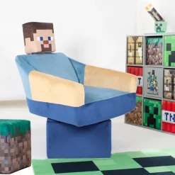 Drehsessel Steve MINECRAFT blau