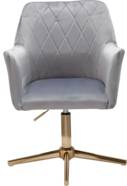 Drehstuhl 55 x 97 cm grau