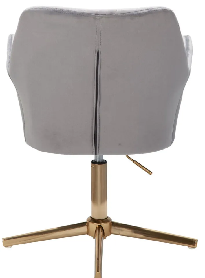 Drehstuhl 55 x 97 cm grau