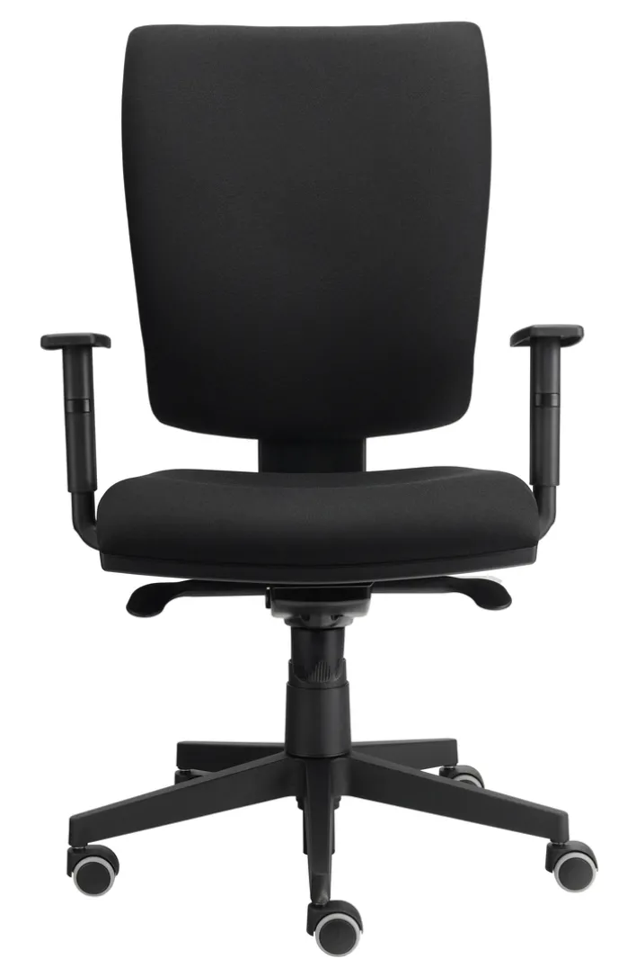 Drehstuhl SOLID I 64 x 119 x 64 cm schwarz