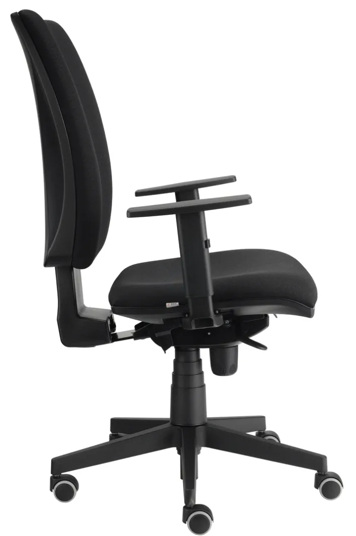 Drehstuhl SOLID I 64 x 119 x 64 cm schwarz