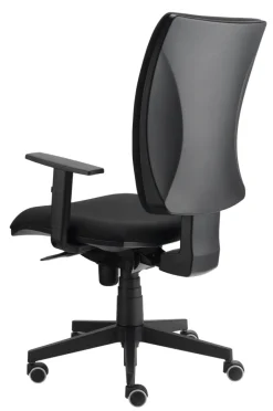 Drehstuhl SOLID I 64 x 119 x 64 cm schwarz