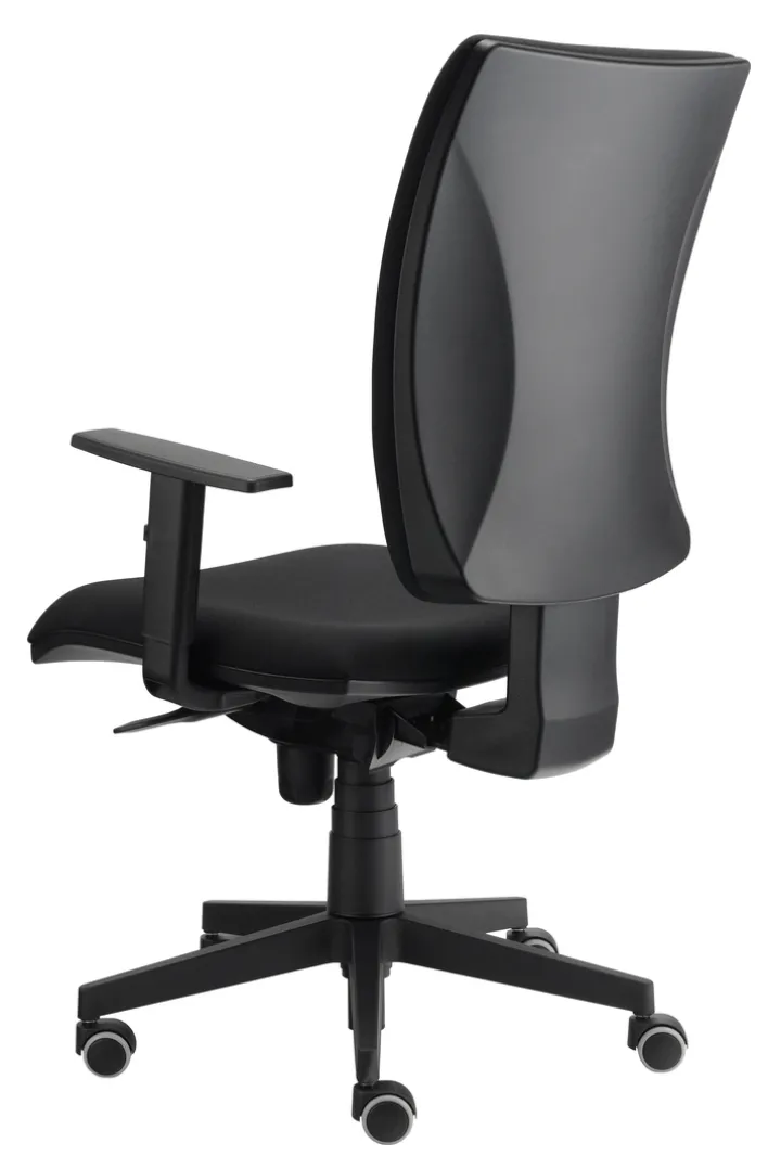 Drehstuhl SOLID I 64 x 119 x 64 cm schwarz