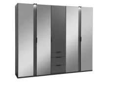 Drehtürenschrank LA RIOJA grau