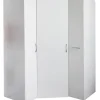 Eckschrank-Lösung MULTIRAUMKONZEPT 95 x 185 x 95 cm weiß