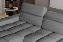 Ecksofa ARIEL hellgrau