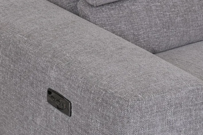 Ecksofa AVELLINO grau