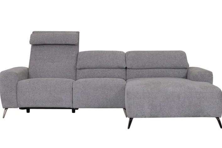 Ecksofa AVELLINO grau