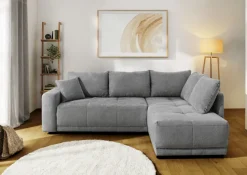 Ecksofa BOZEN grau