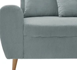 Ecksofa CARLA 249 x 175 cm mintgrün