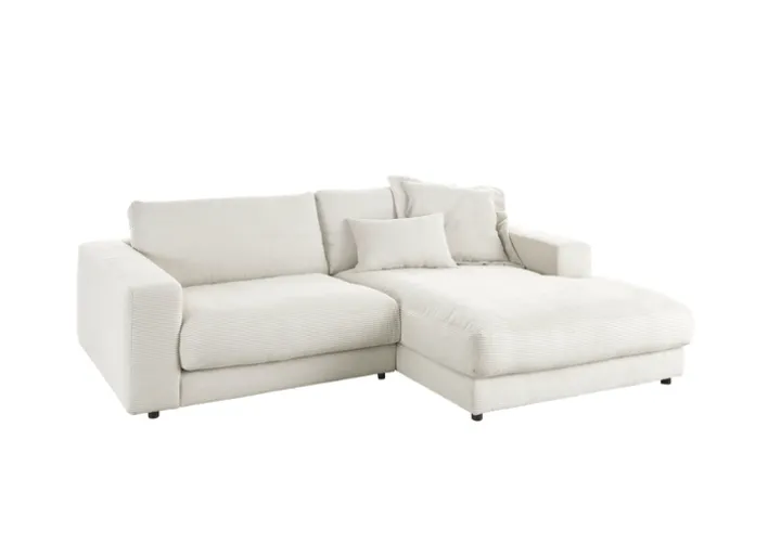 Ecksofa KAPSTADT 250 x 190 cm snow