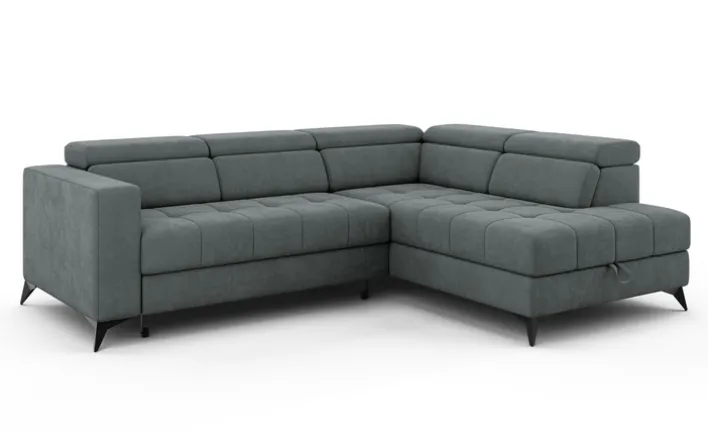 Ecksofa LINNEA grau