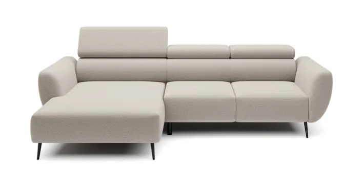 Ecksofa LUCIJA 174 x 277 cm beige
