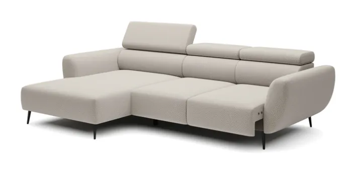 Ecksofa LUCIJA 174 x 277 cm beige