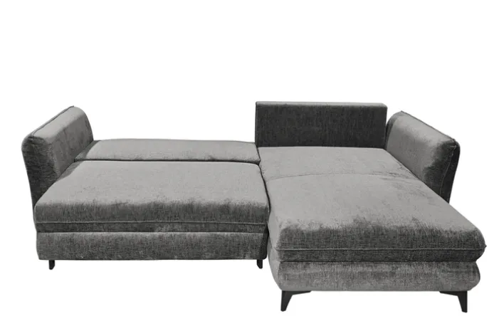 Ecksofa MADELYN 286 x 192 cm stonegrau