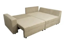 Ecksofa MASON 245 x 153 cm beige