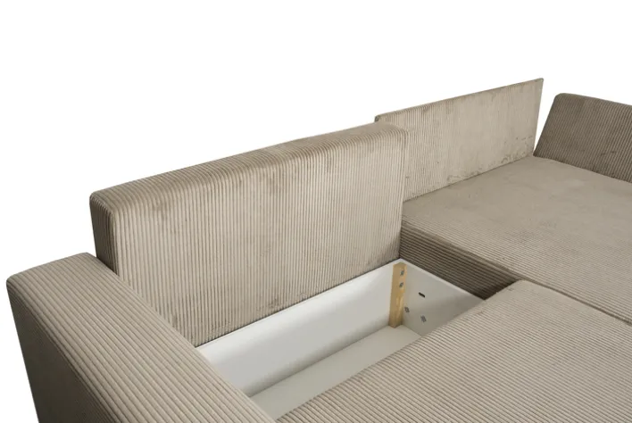 Ecksofa MASON 245 x 153 cm beige