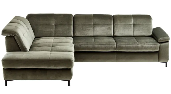 Ecksofa MIRO olive grün