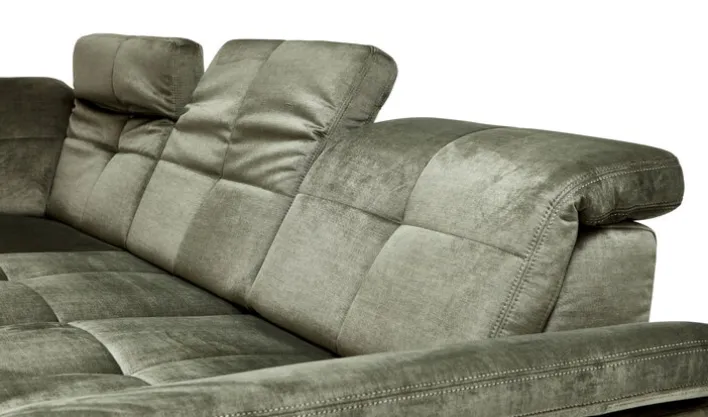 Ecksofa MIRO olive grün