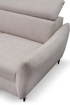 Ecksofa OSCAR 212 x 253 cm grau