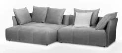 Ecksofa PLACE158 x 316 cm dunkelgrau