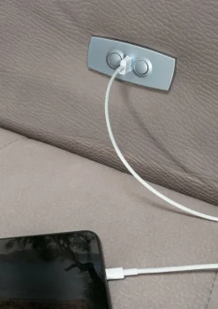 Ecksofa REEVE F 220 x 293 cm grey