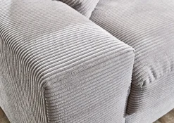 Ecksofa ROMAN 285 x 176 cm hellgrau
