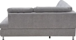 Ecksofa SEVRAN 242 x 210 cm alu