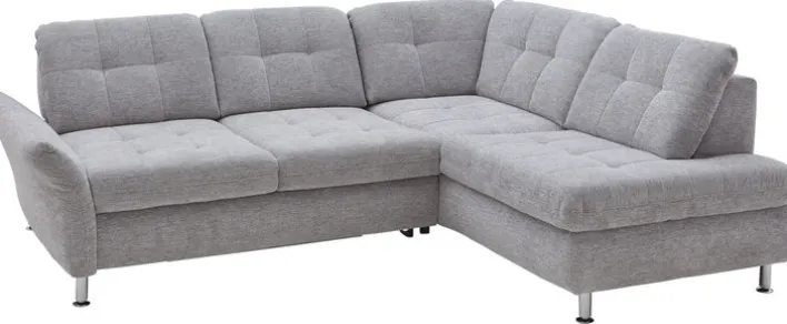 Ecksofa SEVRAN 242 x 210 cm alu