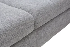 Ecksofa SEVRAN mit Schlaffunktion 242 x 210 cm alu
