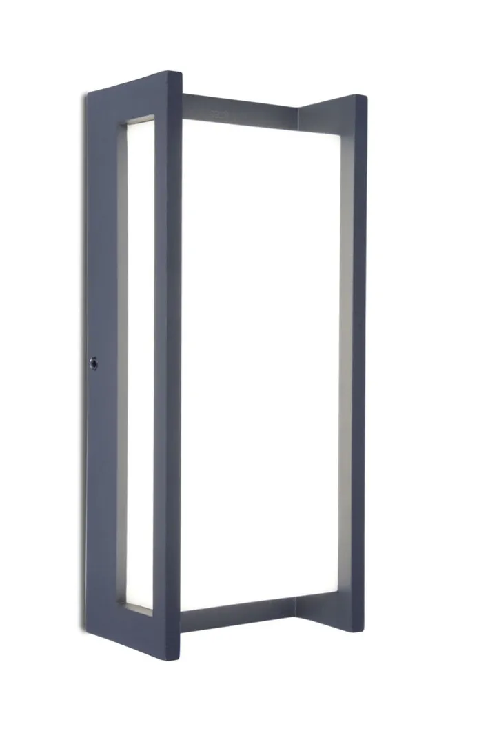 ECO-LIGHT LED Außenleuchte QUBO Alu anthrazit