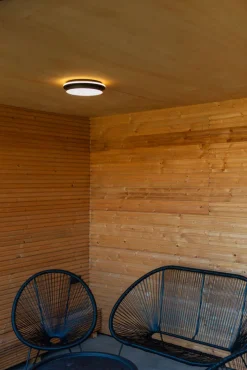 ECO-LIGHT LED Außenwandleuchte GOLETA anthrazit