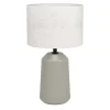 EGLO Retrofit Tischlampe CAPALBIO 41 cm sand /weiß