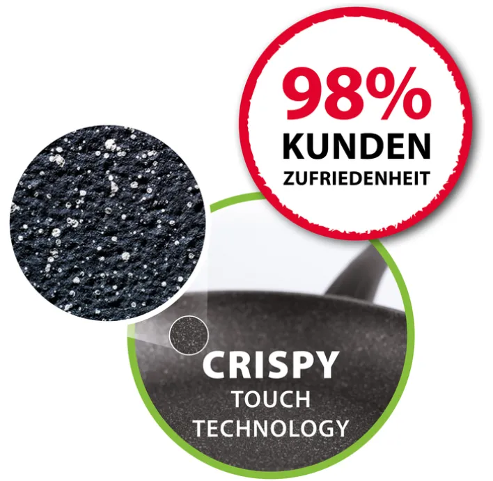 ELO Bratpfanne GRANIT EVOLUTION 32 cm Metall schwarz