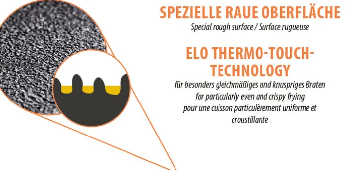 ELO Bratpfanne GRANIT EVOLUTION 32 cm Metall schwarz