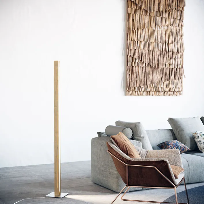 ELOBRA LED Stehlampe PANAMA II Holz