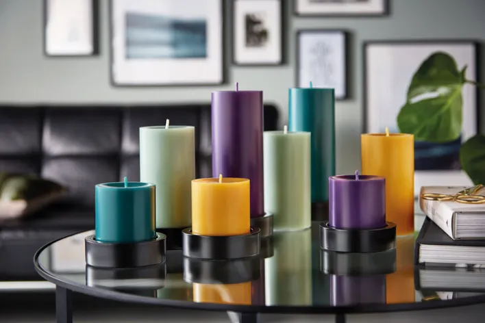 ENGELS KERZEN Kerzenständer FONDO 11 cm schwarz