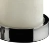 ENGELS KERZEN Kerzenständer FONDO 11 cm silberfarbig