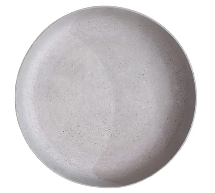 ENGELS KERZEN Kerzenteller AGNETHA 40 cm grau