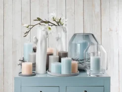 ENGELS KERZEN Kerzenteller BENNY 13 cm anthrazit