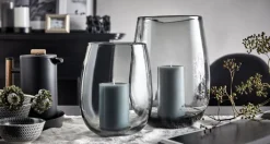 ENGELS KERZEN Windlicht LEA 24 cm schiefer