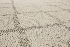 ESPRIT Outdoorteppich RHOMB 160 x 225 cm beige/grau